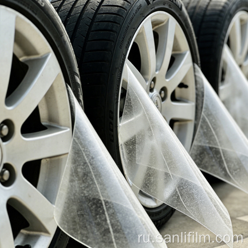 Вариант толщины защитной пленки для колес